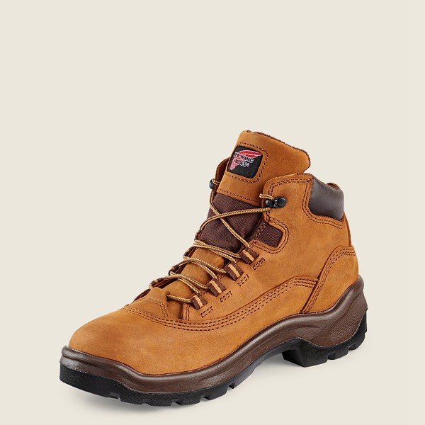 Botas de Trabajo Red Wing Mujer Marrom - Flexbond - 5-Inch Waterproof Safety Toe - 837-TZDANG